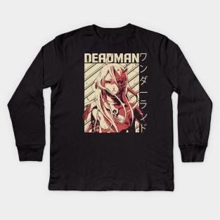 Shiro  Deadman Wonderland Kids Long Sleeve T-Shirt